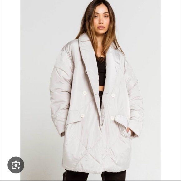 free people movement Jackets & Blazers - Free People Ella Puffer Oversized Coat